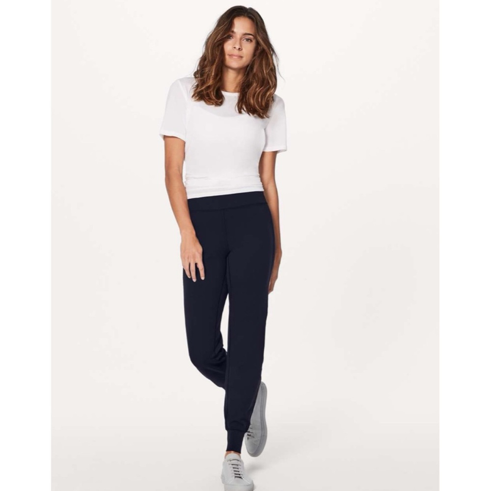Lululemon Back in Action Jogger (29”) Midnight Navy 8
